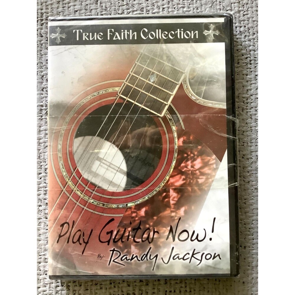 Play Guitar Now - Randy Jackson DVD - Brand New Sealed - True Faith Collection